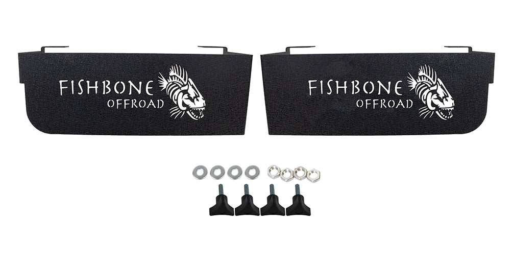 Fishbone Offroad Wheel Well Storage Jeep LJ Wheel Well Storage Bins 97-06 Wrangler TJ Unlimited Fishbone - FB25104