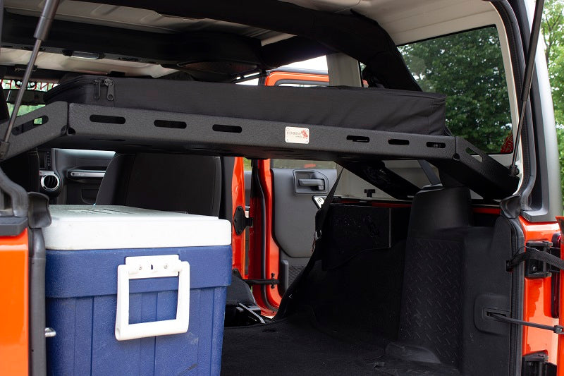 Fishbone Offroad Storage Container Jeep JK Interior Storage Rack 07-18 Wrangler JK 4 Door Fisbone Offroad - FB25116