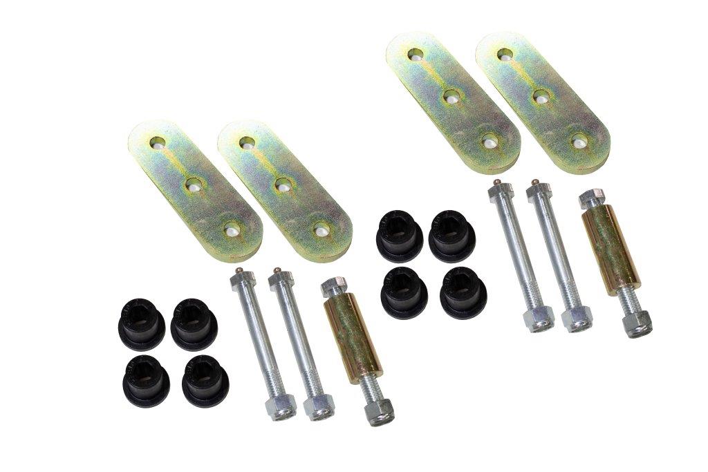 Fishbone Offroad Leaf Spring Shackle Front Greasable Shackles 76-86 Jeep CJ-7 Fishbone Offroad - FB27225