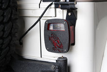 Load image into Gallery viewer, Fishbone Offroad Tail Light Cover Jeep Wrangler CJ YJ TJ Tail Light Covers Black Textured Powdercoat Fishbone Offroad - FB31044