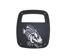 Load image into Gallery viewer, Fishbone Offroad Tail Light Cover Jeep Wrangler CJ YJ TJ Tail Light Covers Black Textured Powdercoat Fishbone Offroad - FB31044