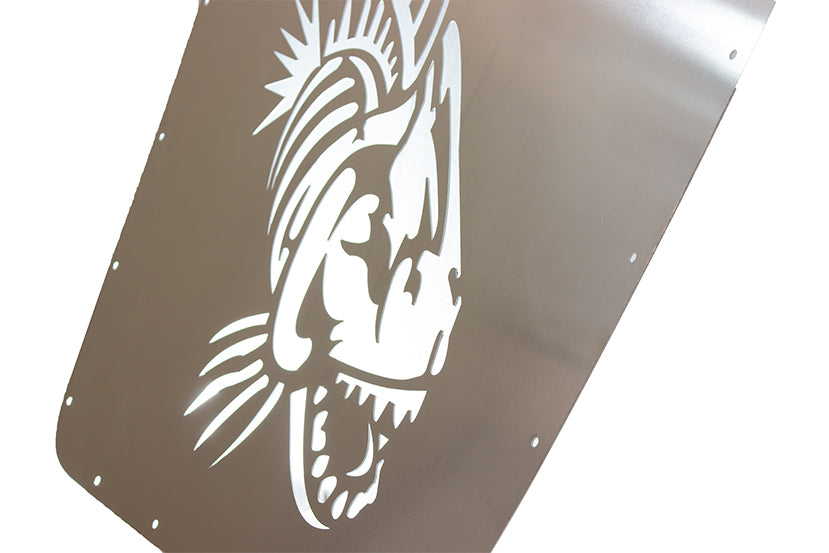 Fishbone Offroad Hood Louver Jeep TJ Hood Louver Raw Unpainted 97-02 Wrangler TJ Fishbone Offroad - FB31124