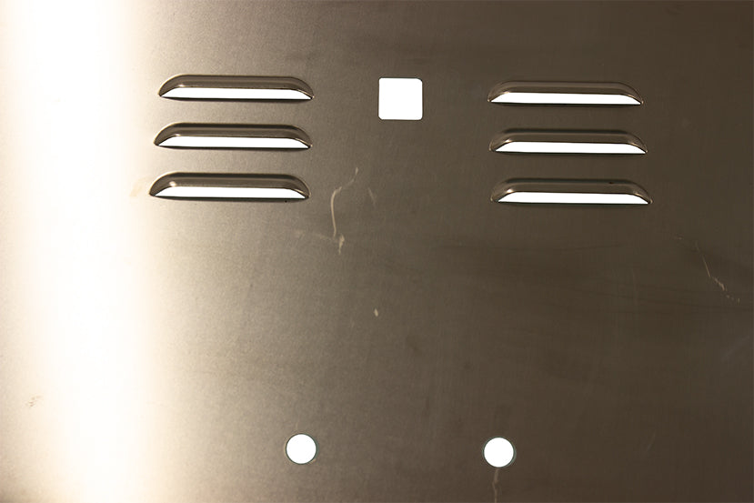 Fishbone Offroad Hood Louver Jeep TJ Hood Louver Raw Unpainted 03-06 Wrangler TJ Fishbone Offroad - FB31125