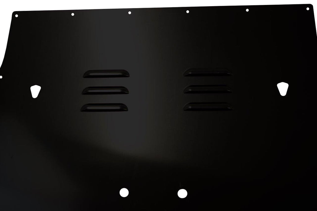 Fishbone Offroad Hood Louver Jeep TJ Hood Louver 03-06 Jeep Wrangler Black Fishbone Offroad - FB31132