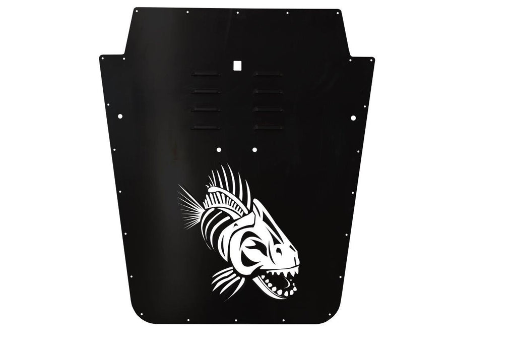 Fishbone Offroad Hood Louver Jeep JK Hood Louver 07-12 Wranger JK Black Fishbone Offroad - FB31133