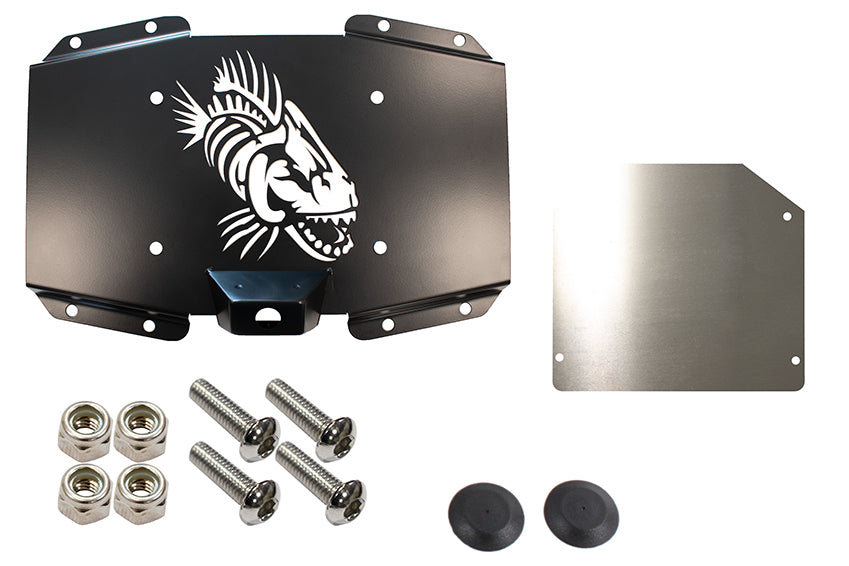 Fishbone Offroad Tail Gate Plate Jeep JL Backside Plate 18-Present Wrangler JL 2 Door Fishbone Offroad - FB31264
