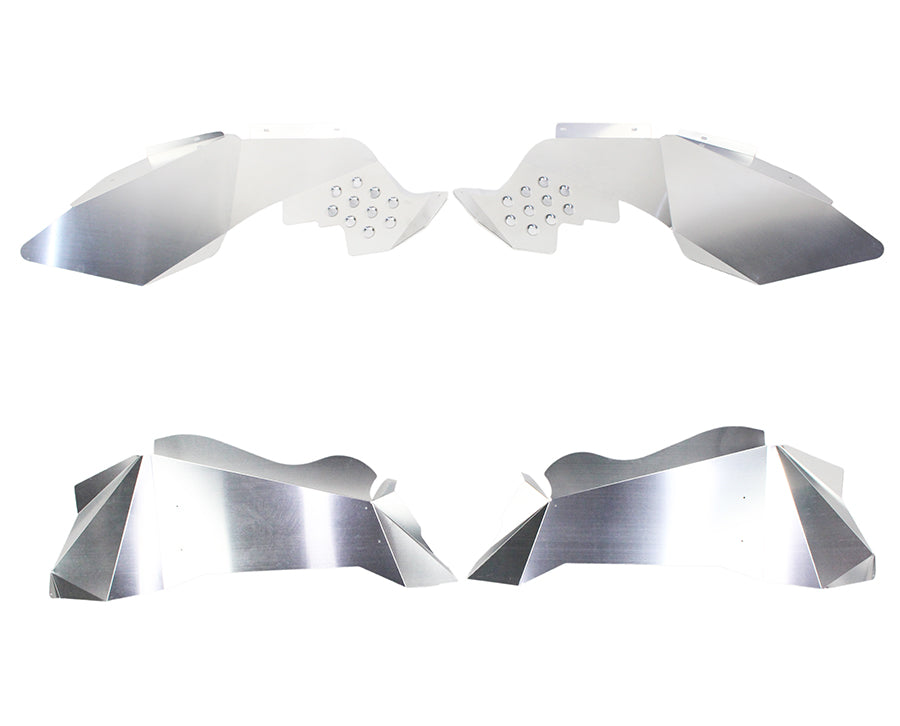 Fishbone Offroad Tube Fenders Jeep JK Inner Fenders 07-18 Wrangler JK Aluminum Fishbone Offroad - FB33069