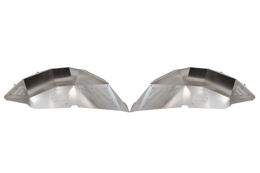 Fishbone Offroad Inner Fender Kit Wrangler Rear Inner Fenders For 18-Up Wrangler Raw Fishbone - FB33192R