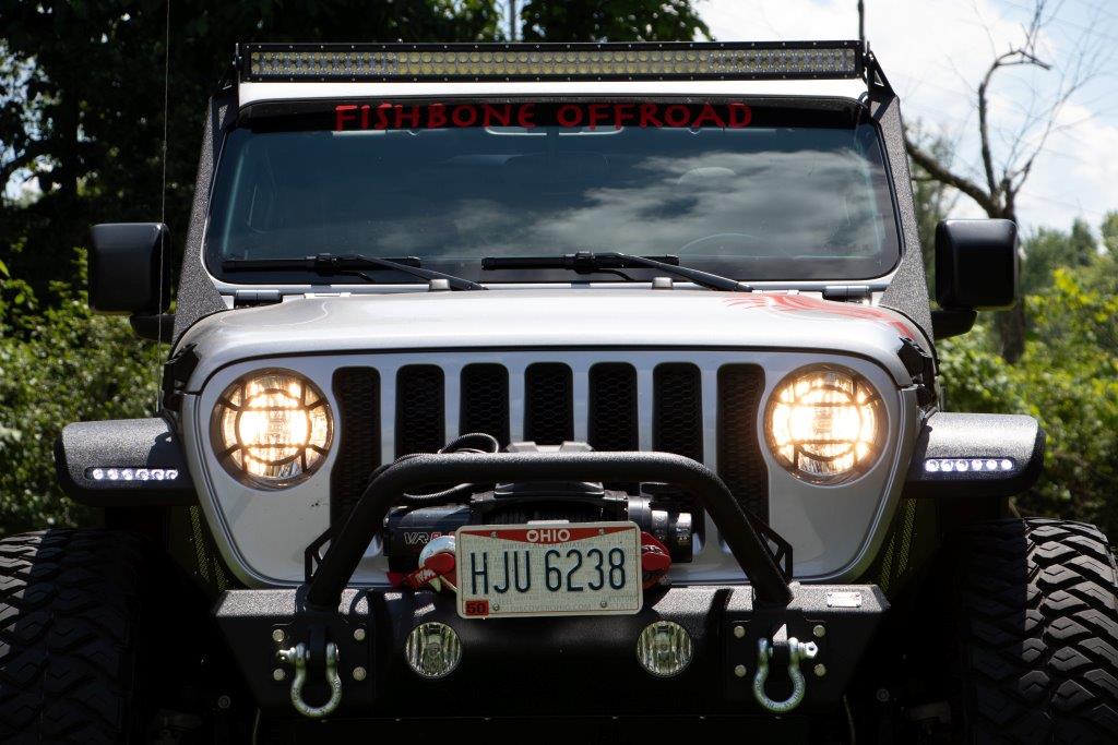 Fishbone Offroad Fenders Jeep Front Fenders Elite Aluminum for 18-Pres Wrangler JL/Gladiator Fishbone - FB33195F