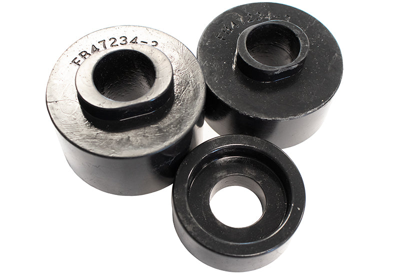 Fishbone Offroad Body Mount Kit F-250 Body Mount Kit 08-18 F-250 Black Poyurethane Fishbone Offroad - FB47234