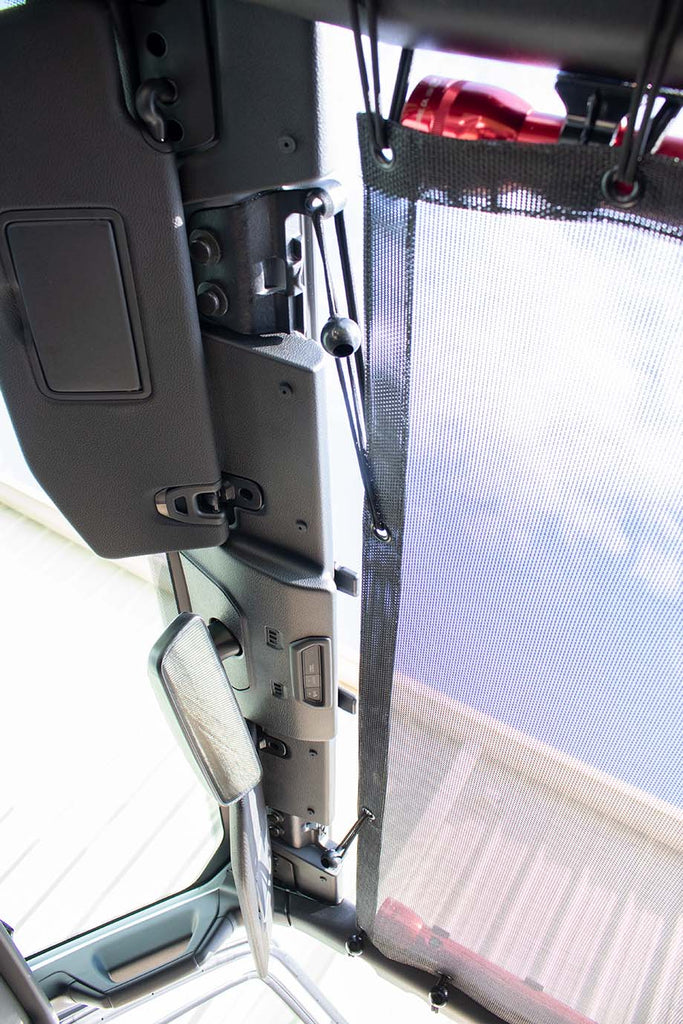 Fishbone Offroad Windshield Sunshade 2018-Present Jeep Wrangler JLU Rear Sun Shade Fishbone Offroad - FB51331