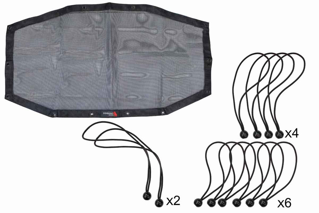 Fishbone Offroad Windshield Sunshade 2020-Present Jeep Gladiator JT Rear Sun Shade Fishbone Offroad - FB51332