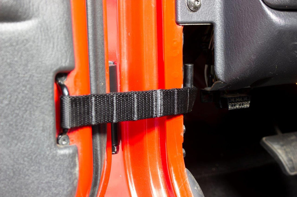 Fishbone Offroad Limit Strap Wrangler Door Limiting Strap 76-06 Jeep CJ/YJ/TJ Wrangler Rubicon and Unlimted Fishbone Offroad - FB55159