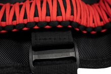 Load image into Gallery viewer, Fishbone Offroad Grab Handles Paracord Grab Handles w/Three Straps Red Fishbone Offroad - FB55280