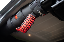 Load image into Gallery viewer, Fishbone Offroad Grab Handles Paracord Grab Handles w/Three Straps Red Fishbone Offroad - FB55280