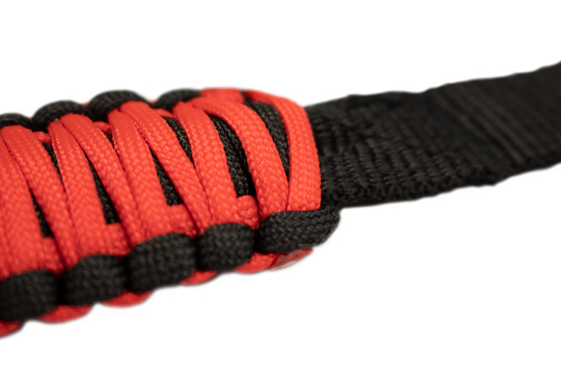 Fishbone Offroad Grab Handles Head Rest Paracord Grab Handles Red Fishbone Offroad - FB55282