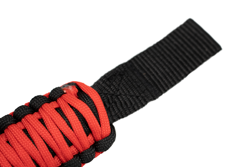 Fishbone Offroad Grab Handles Head Rest Paracord Grab Handles Red Fishbone Offroad - FB55282