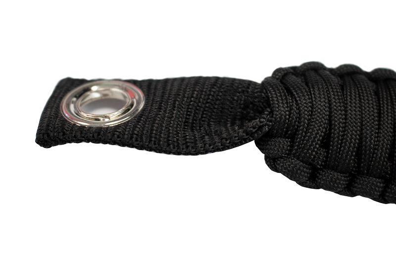 Fishbone Offroad Grab Handles Paracord Grab Handles for A Pillar Sound Bar 07-18 Wrangler JK Black Fishbone Offroad - FB55283