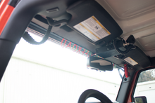Load image into Gallery viewer, Fishbone Offroad Grab Handles Paracord Grab Handles for A Pillar Sound Bar 07-18 Wrangler JK Black Fishbone Offroad - FB55283