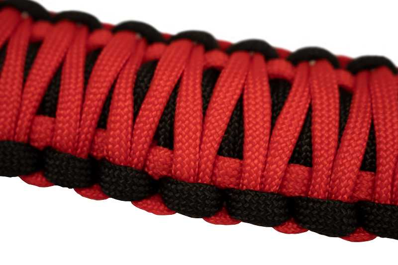 Fishbone Offroad Grab Handles Paracord Grab Handles for A Pillar Sound Bar 07-18 Wrangler JK Red Fishbone Offroad - FB55284
