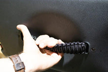 Load image into Gallery viewer, Fishbone Offroad Grab Handles Wrangler Paracord Door Handles Black for 97-06 Jeep Wrangler Fishbone - FB55285