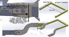 Load image into Gallery viewer, Artec Industries Frame Stiffener TJ/YJ Back Half Frame Kit Artec Industries - FK0002