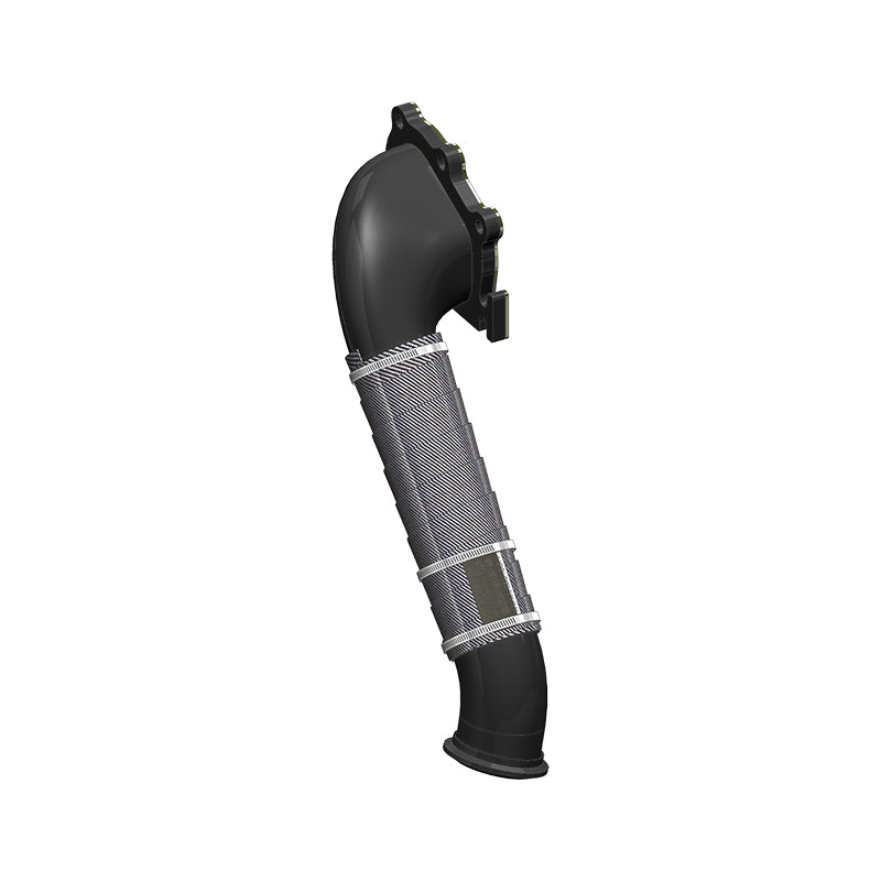 MBRP Exhaust Exhaust Pipe 2001-2004 Chev/GMC 6.6L, 3in. Turbo Down Pipe-Carb EO # D-763. - GMCA425