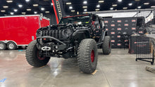 Load image into Gallery viewer, Motobilt Bumper Gladius Frame Chop Bumper with Bull Bar for Jeep JK/JL/JT - fits WARN M8274