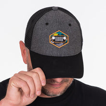 Load image into Gallery viewer, JEDCo Hat Black / One Size Fits Most Jeep - Through The Mountains Hat