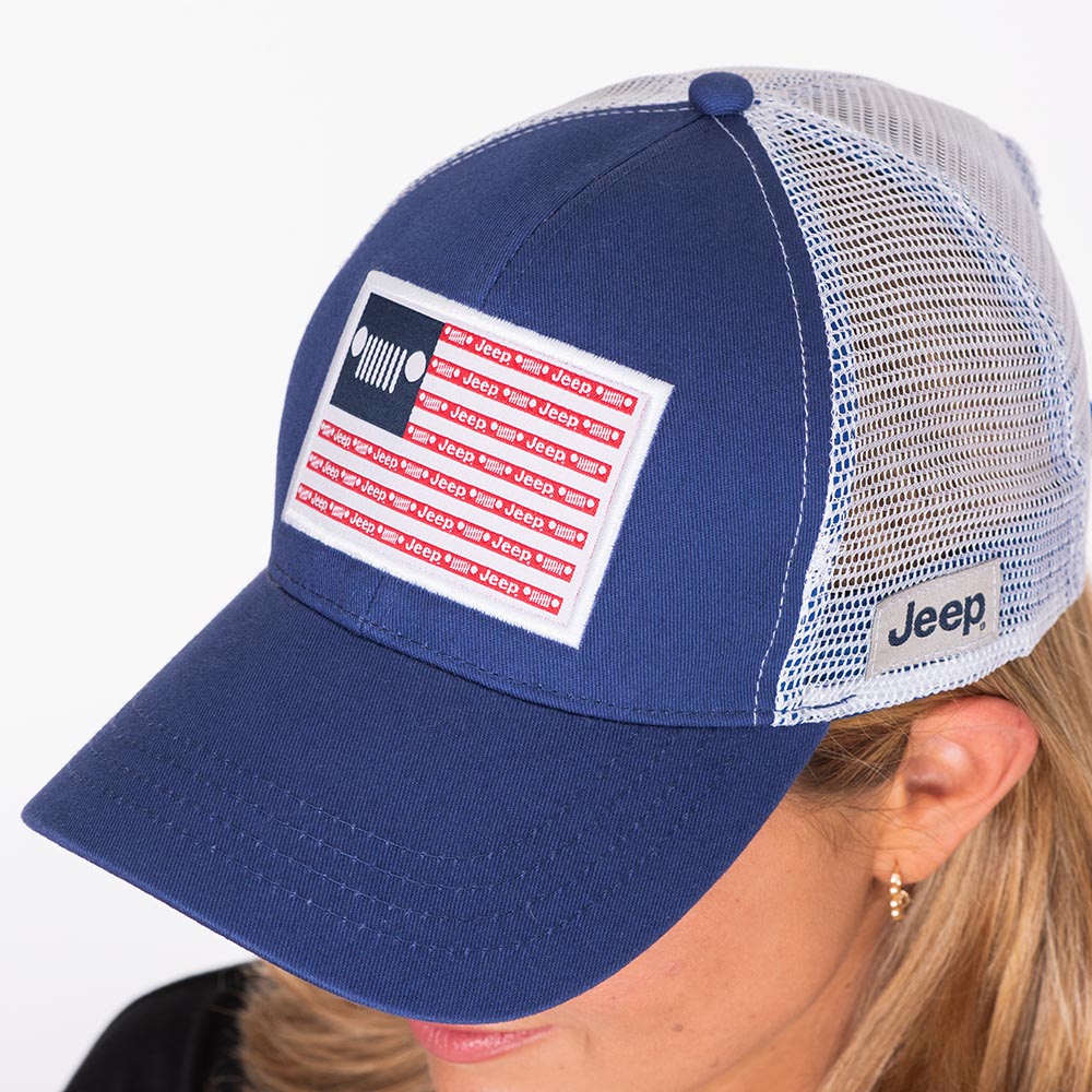 JEDCo Hat Patriot Blue / One Size Fits Most Jeep - Stars & Stripes Hat