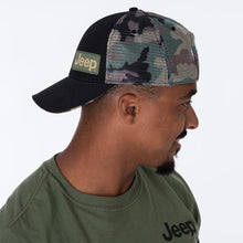 Load image into Gallery viewer, JEDCo Hat Black / One Size Fits Most Jeep - Woodland Camo Hat