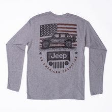Load image into Gallery viewer, JEDCo Long Sleeve Shirt Jeep - An American Tradition Long Sleeve Shirt