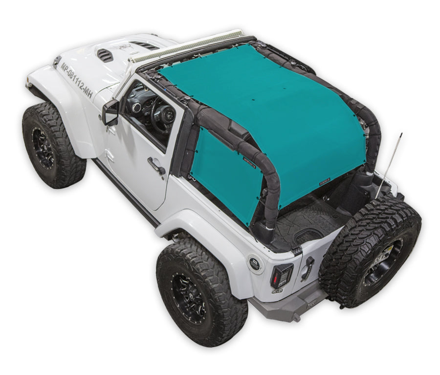 SPIDERWEBSHADE Product Teal JK-2D ShadeCage