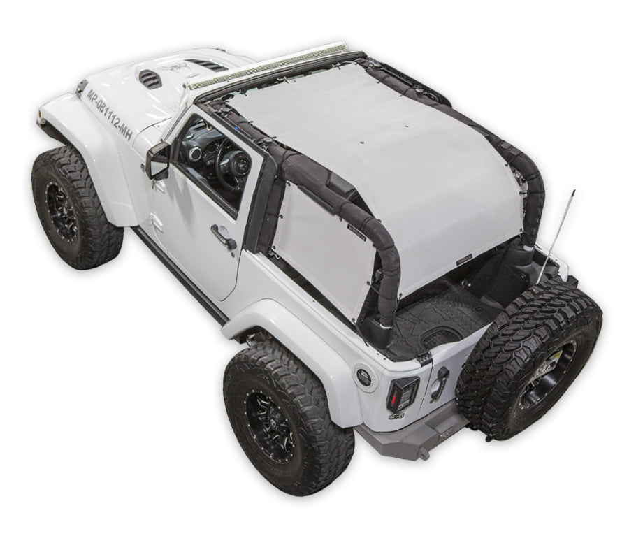 SPIDERWEBSHADE Product White JK-2D ShadeCage