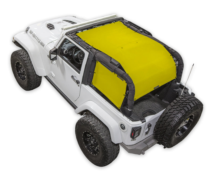SPIDERWEBSHADE Product Yellow JK-2D ShadeCage
