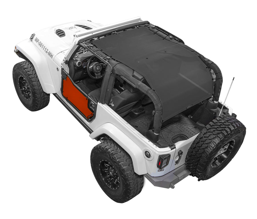 SPIDERWEBSHADE Product Red JK-2D ShadeSkins