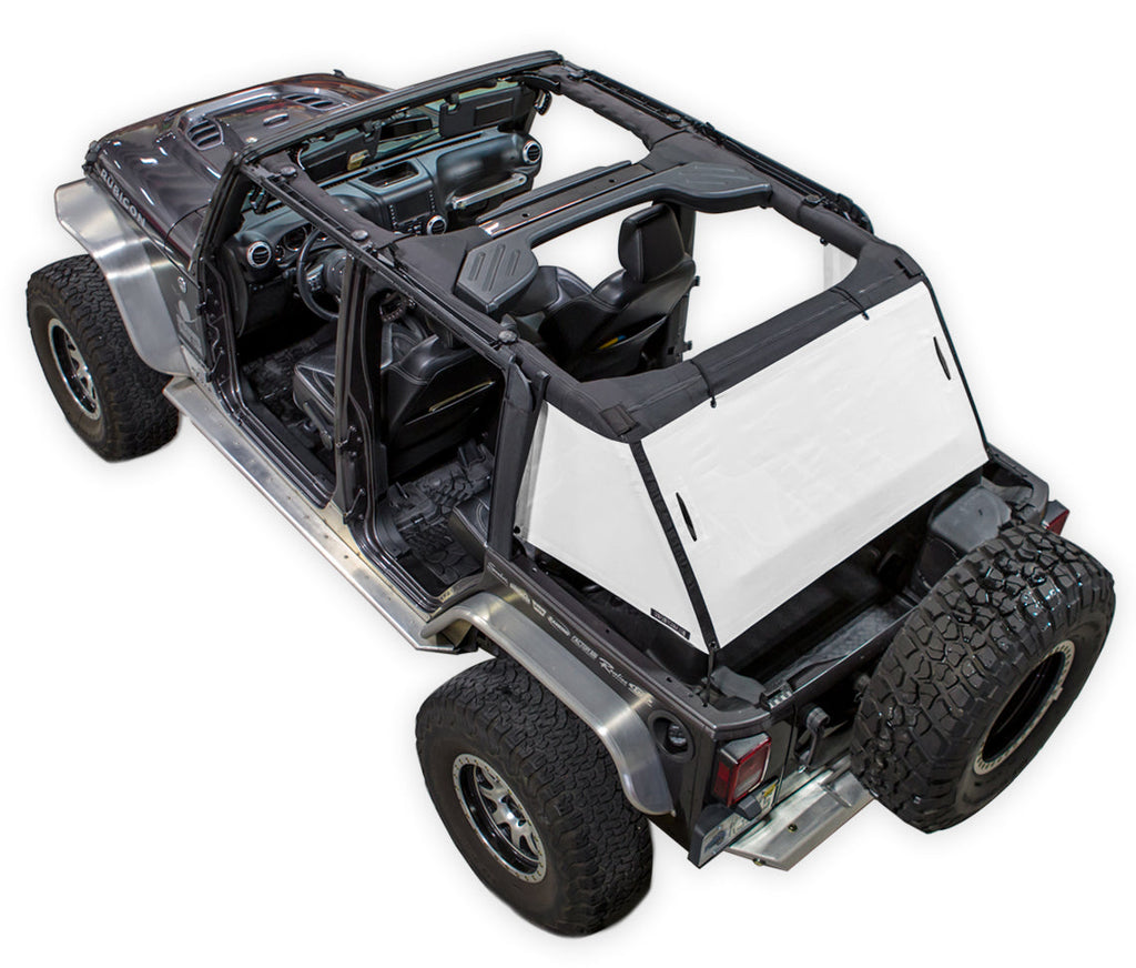 SPIDERWEBSHADE Product White JK-4D CargoShade