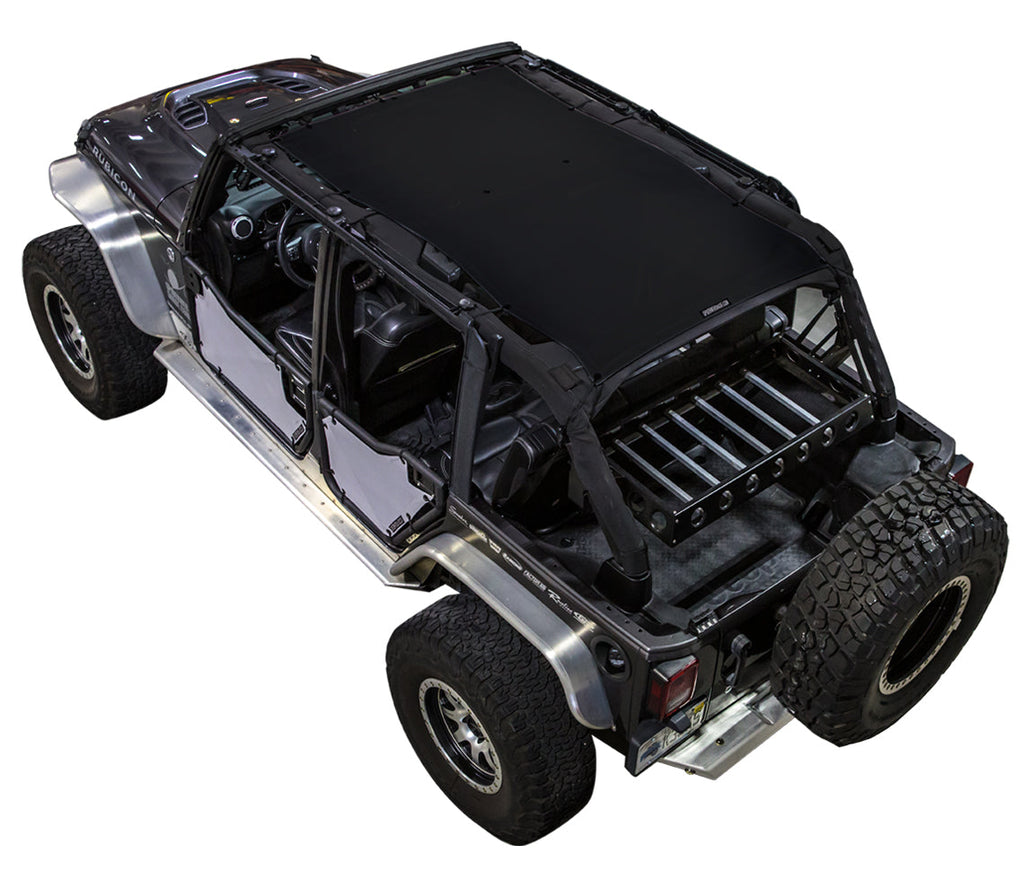 SPIDERWEBSHADE Product Grey JK-4D ShadeSkins