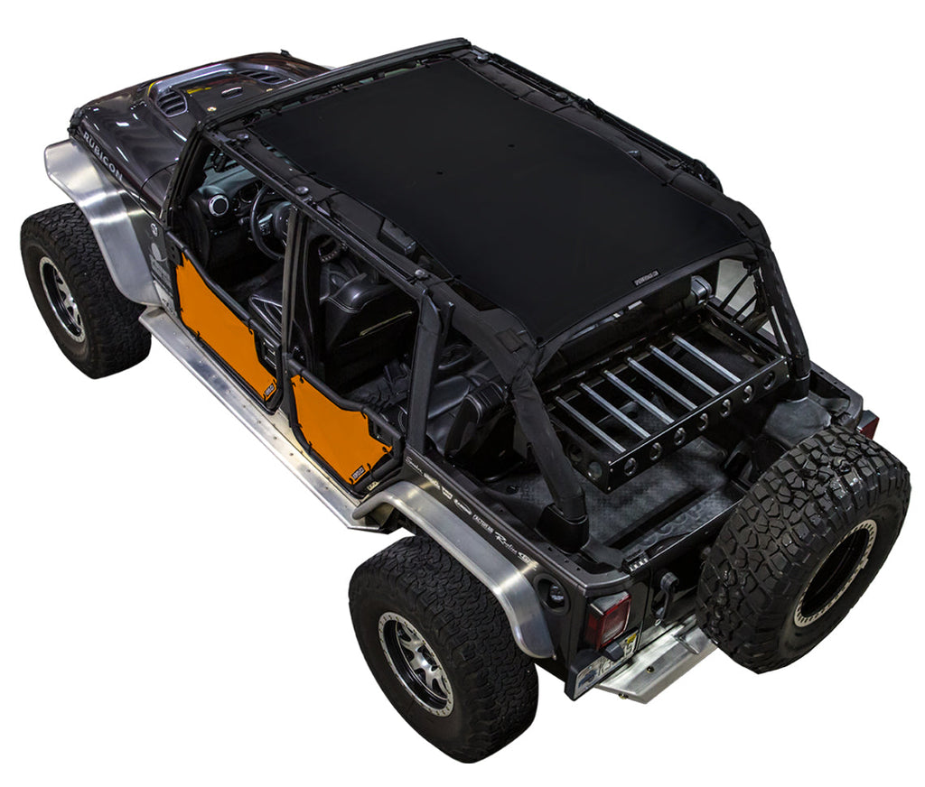 SPIDERWEBSHADE Product Orange JK-4D ShadeSkins