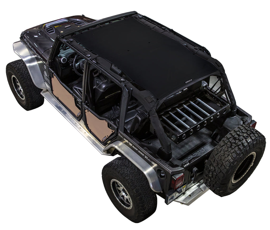 SPIDERWEBSHADE Product Tan JK-4D ShadeSkins