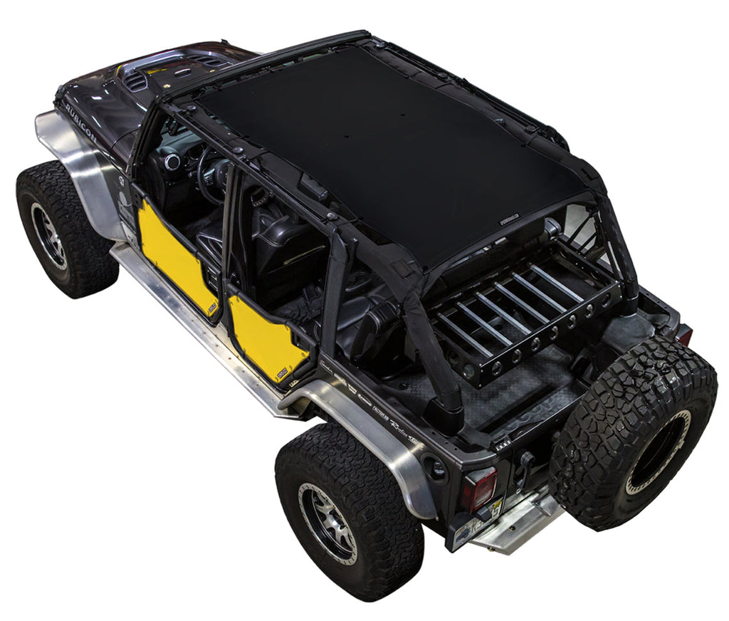 SPIDERWEBSHADE Product Yellow JK-4D ShadeSkins