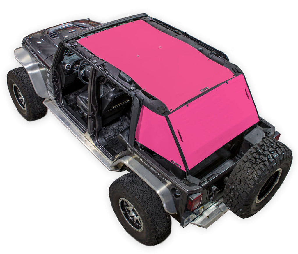 SPIDERWEBSHADE Product Pink JK-4D Unlimited ShadeCage