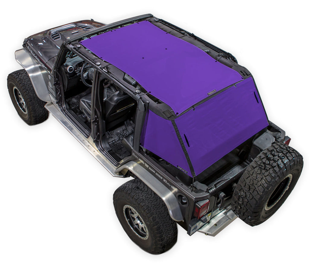 SPIDERWEBSHADE Product Purple JK-4D Unlimited ShadeCage