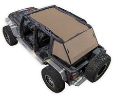 Load image into Gallery viewer, SPIDERWEBSHADE Product Tan JK-4D Unlimited ShadeCage