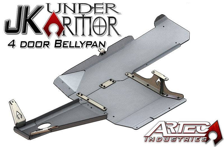 Artec Industries Transfer Skid Plate Armor JK Under Armor 2 Door Bellypan Kit 12-16 Wrangler JK Artec Industries - JK1020