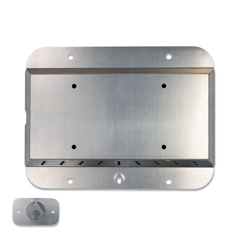 Artec Industries Spare Tire Delete JK Spare Tire Delete Kit Bare Aluminum Artec Industries - JK1111