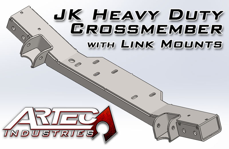 Artec Industries Crossmember JK HD CrossmemberW/Link Mounts 12-17 Wrangler JK Artec Industries - JK2004