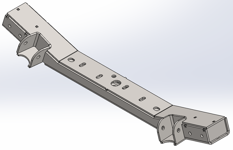 Artec Industries Crossmember JK HD CrossmemberW/Link Mounts 12-17 Wrangler JK Artec Industries - JK2004