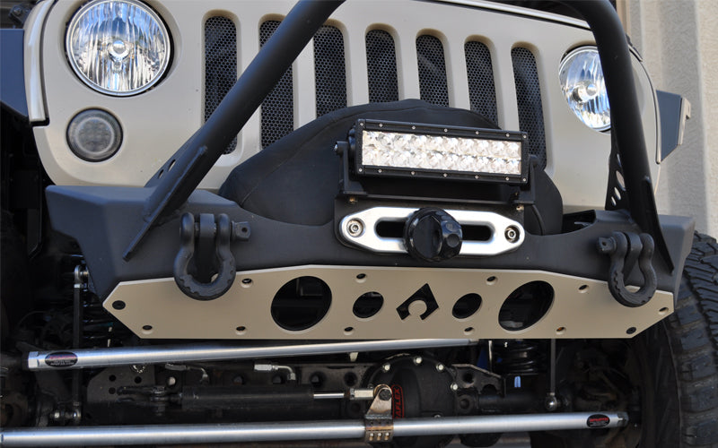 Artec Industries Bumper Guard Jeep JK Front Bumper Rock Guard 07-18 Wrangler JK Aluminum Artec Industries - JK2308