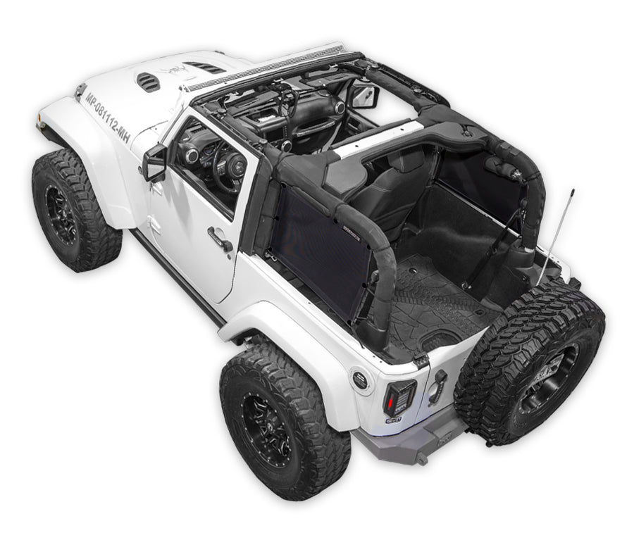 SPIDERWEBSHADE Product Black JK-2D SpiderSides